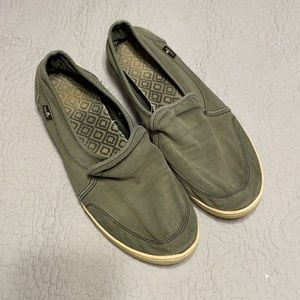 Sanuk Pair of Dice, washed black womens 11